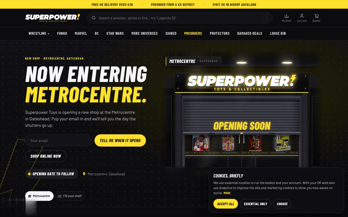 Superpower Toys on desktop